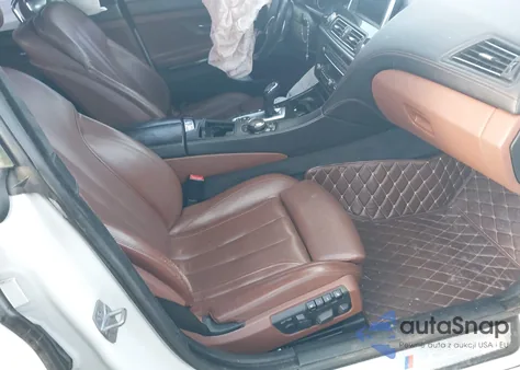 2015 BMW 650I Gran Coupe xDrive from USA, damaged, VIN WBA6B4C50FD761225